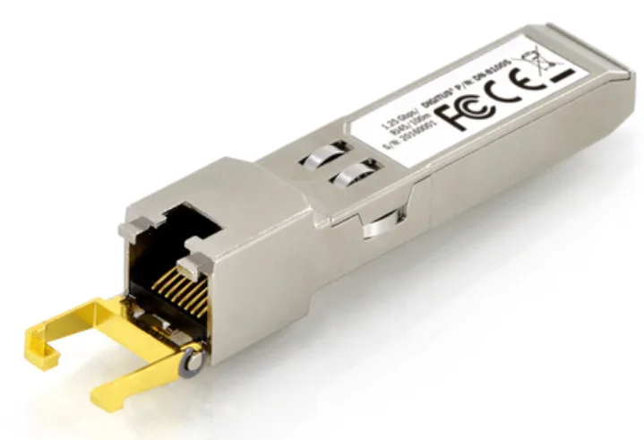Модуль DIGITUS 1.25 Gbps медный SFP, 100 м, RJ45, 10/100/1000Base-T