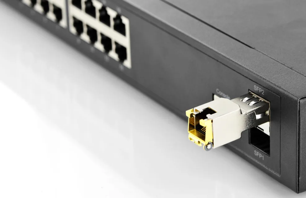 Модуль DIGITUS 1.25 Gbps медный SFP, 100 м, RJ45, 10/100/1000Base-T