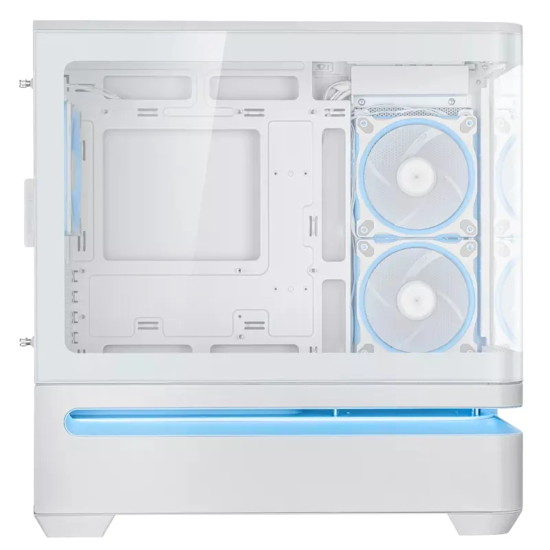 Корпус ASUS Prime AP202 Tempered Glas ARGB, без БЖ, 2xUSB3.2, 1xUSB Type-C, Tempered Glass side, mATX, білий 90DC00P3-B19000