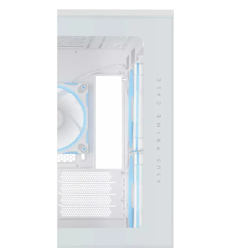 Корпус ASUS Prime AP202 Tempered Glas ARGB, без БЖ, 2xUSB3.2, 1xUSB Type-C, Tempered Glass side, mATX, білий 90DC00P3-B19000