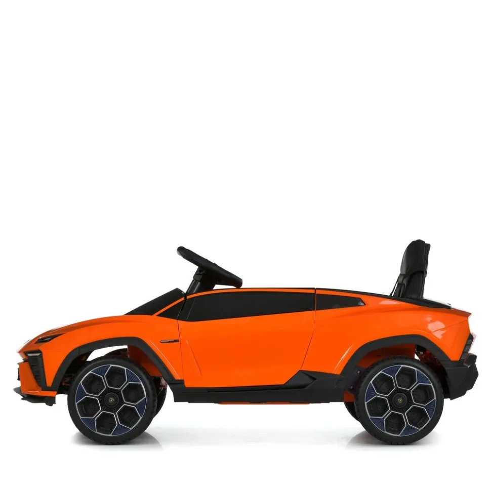 Дитячий електромобіль Lamborghini M 6293 EBLR 1 місце 4WD помаранчевий пластик
