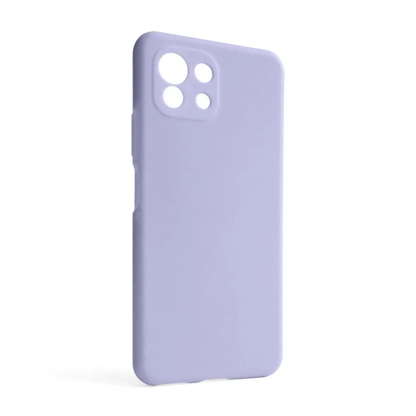 Чохол силіконовий для Xiaomi Mi 11 Lite 4G лавандовий