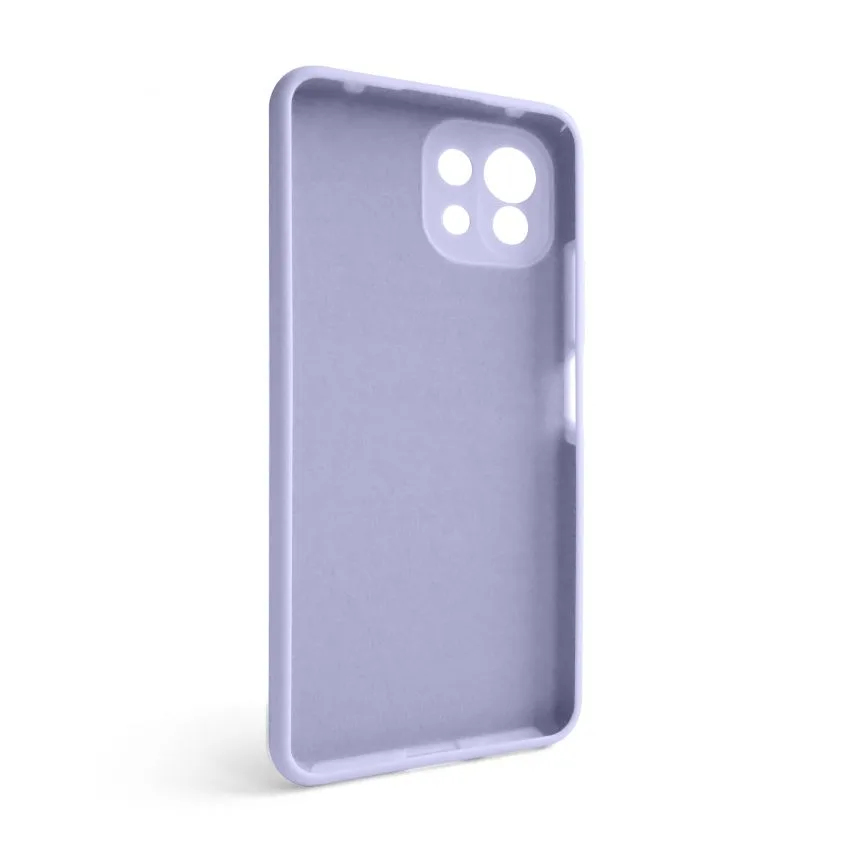 Чохол силіконовий для Xiaomi Mi 11 Lite 4G лавандовий
