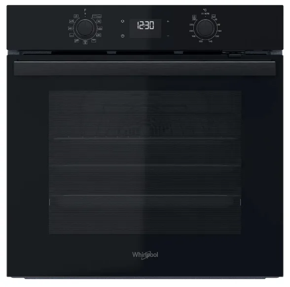 Електрична духова шафа Whirlpool 71 л чорна гідролізне очищення
