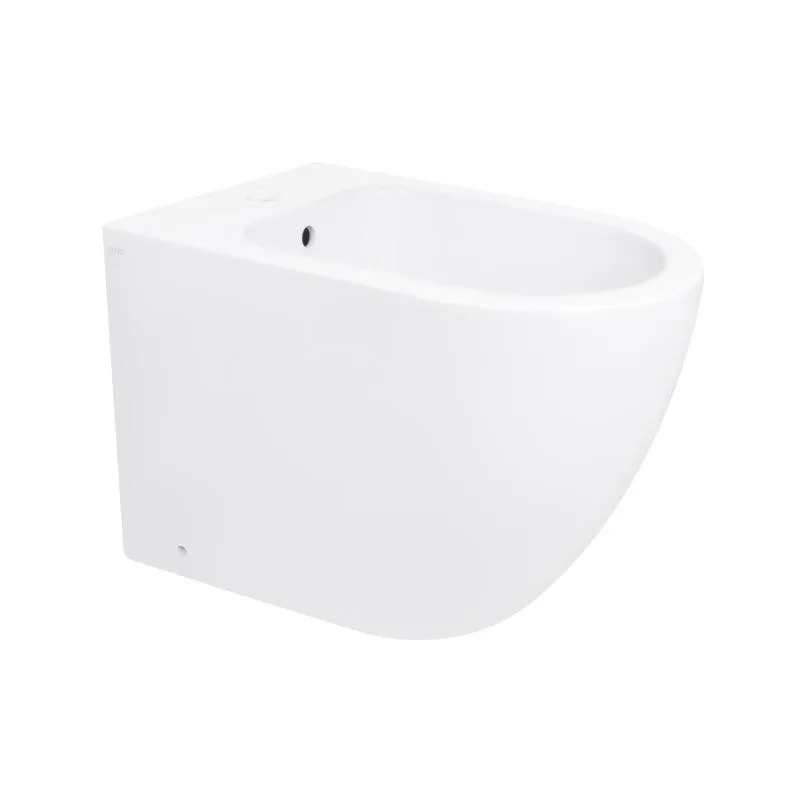 Біде підлогове Qtap Robin 355x560x410 мм кераміка глянцева біла