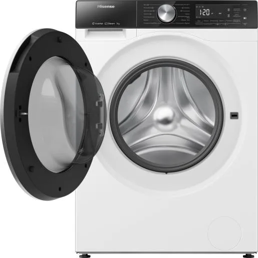 Пральна машина автоматична Hisense 7 кг 1400 об/хв Білий