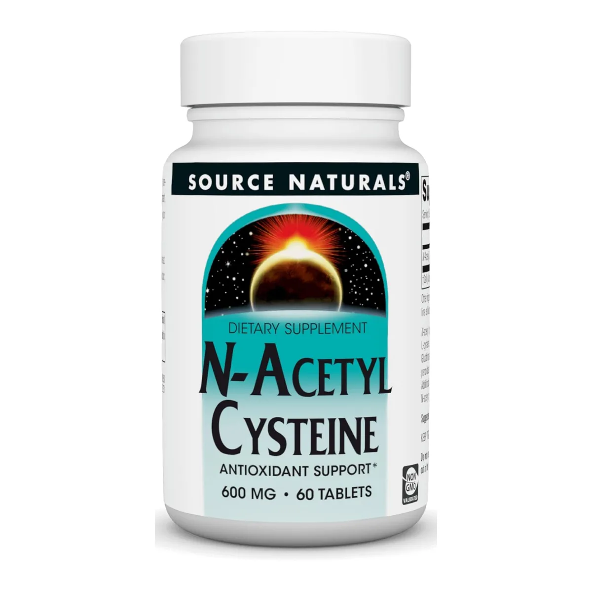 N-Acetyl Cysteine 1000mg Source Naturals 60 таблеток без ГМО