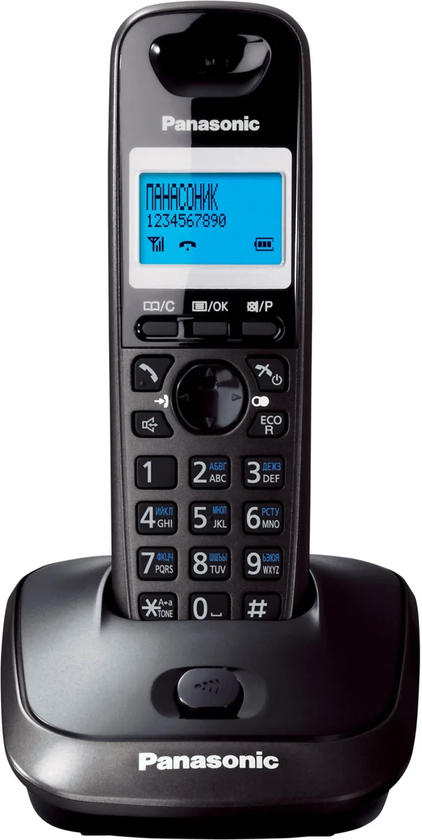 Радіотелефон DECT Panasonic KX-TG2511UAT, Titan