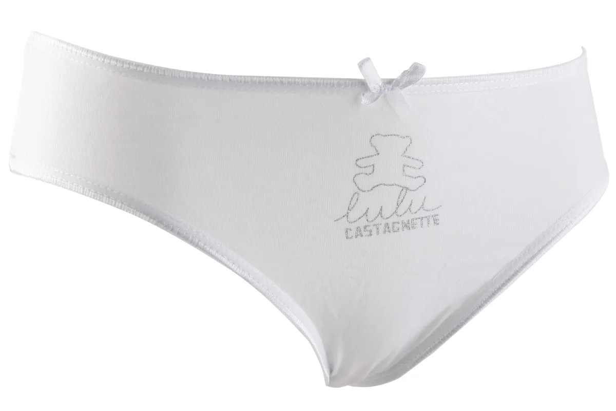 Трусы Lula Castagnette 95% хлопок 4/5 бирюзовый розовый белый X3