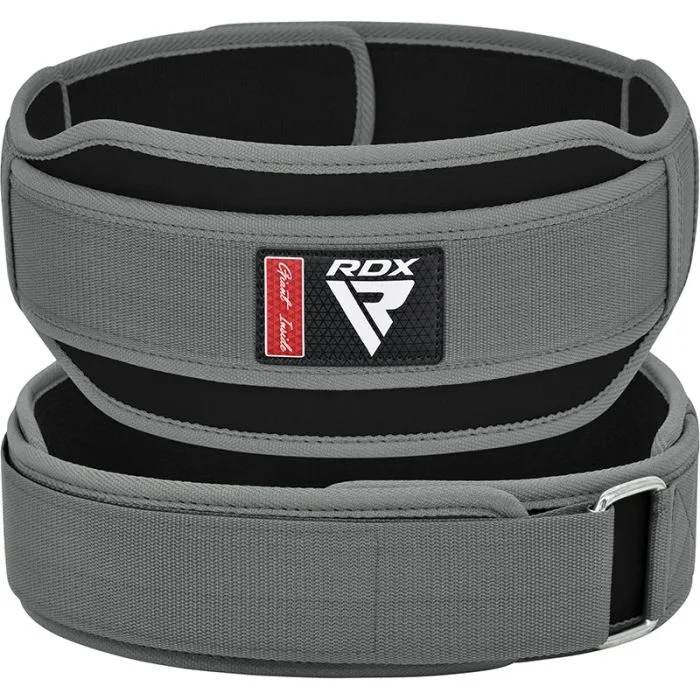 Пояс для важкої атлетики RDX неопрен Grey XL