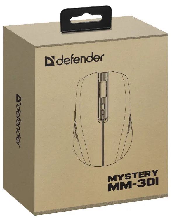Миша Defender оптична бездротова середня фіолетова Bluetooth 800 1200 1600 dpi