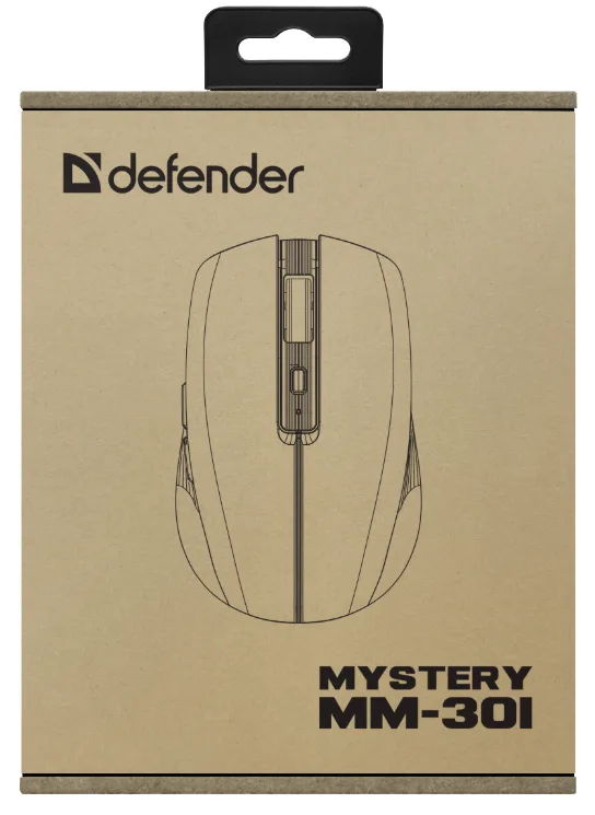 Миша Defender оптична бездротова середня фіолетова Bluetooth 800 1200 1600 dpi