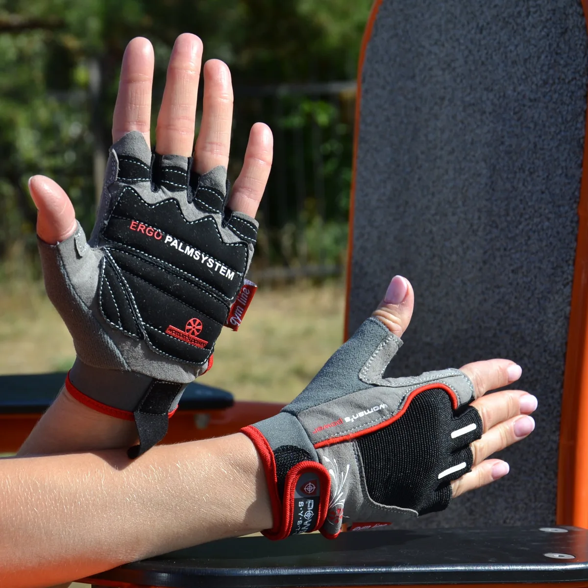 Перчатки Active Point Amara S Черные/Красные