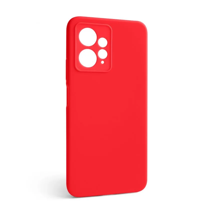 Чохол силіконовий червоний для смартфона Xiaomi Redmi Note 12 4G