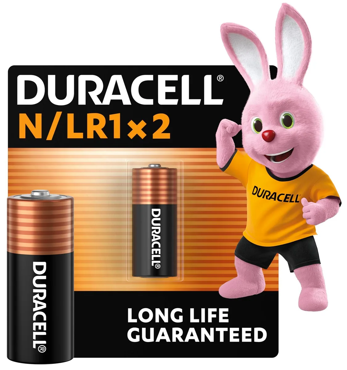 Лужна батарейка Duracell 1,5V N 2 шт