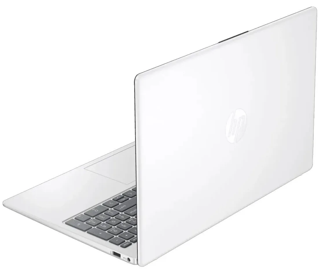 Ноутбук HP 15-fd0195ua 15.6" FHD IPS AG, Intel 3-100U, 16GB, F512GB, UMA, DOS, белый.