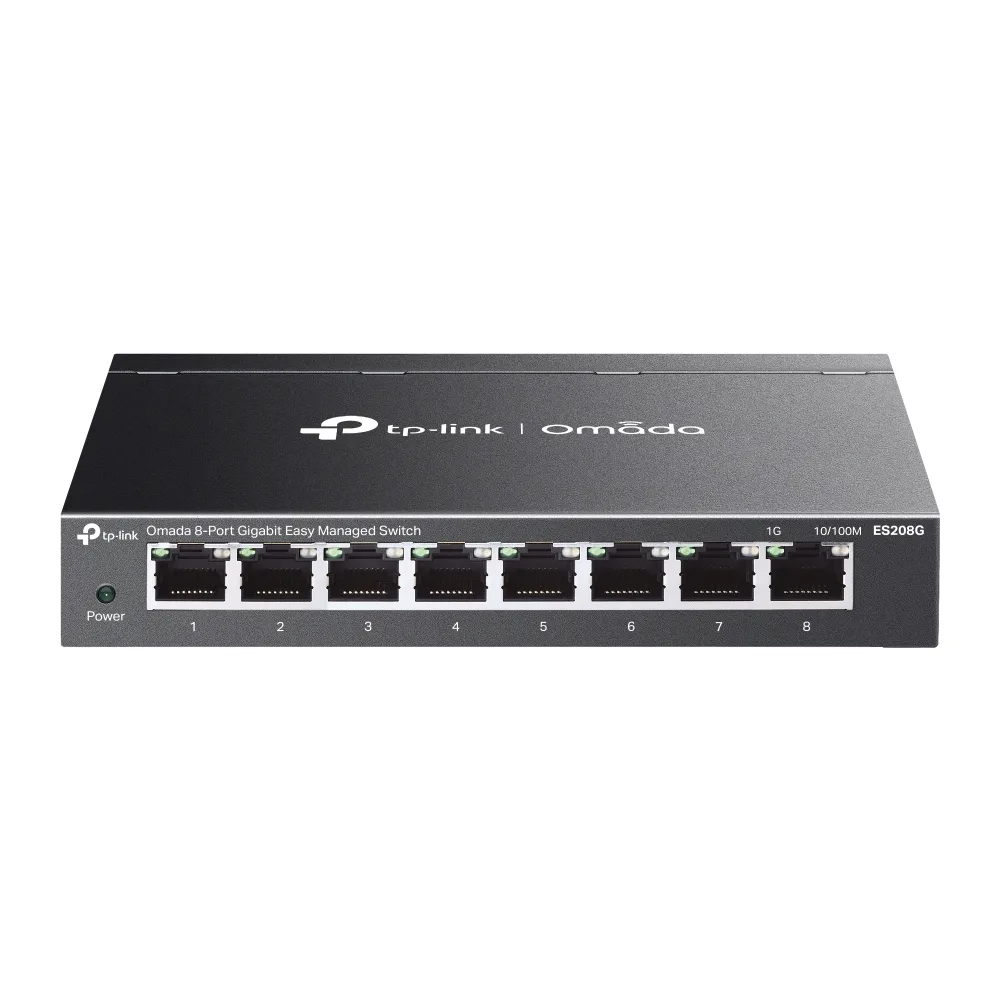 Комутатор TP-LINK ES208G  8xGE, WebSmart