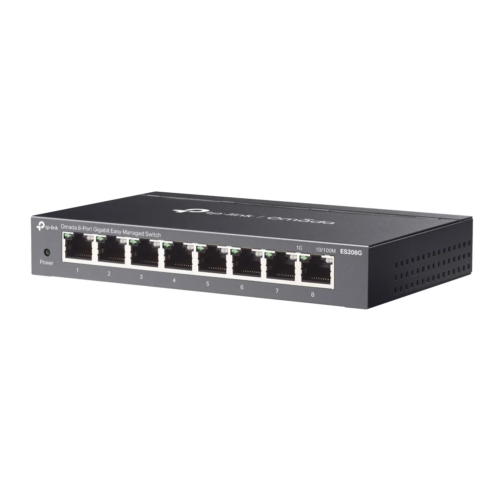 Комутатор TP-LINK ES208G  8xGE, WebSmart