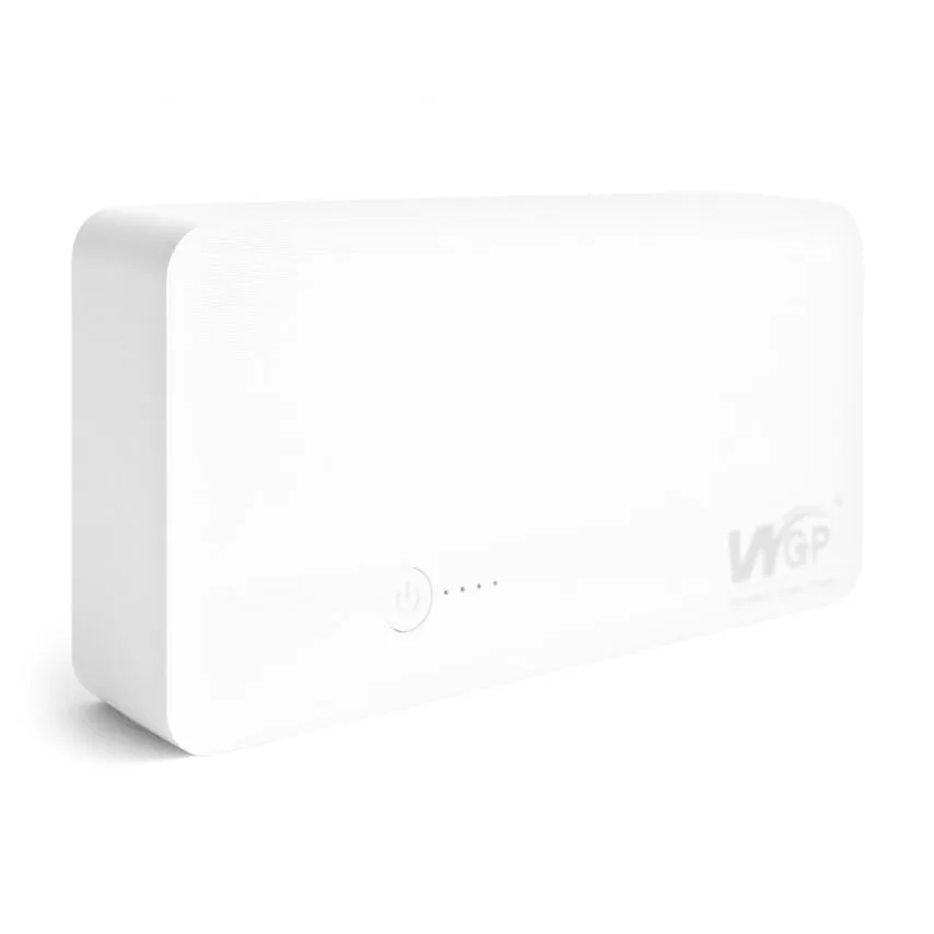 Mini UPS джерело безперебійного живлення 8000mAh пластик 105х105х27,5 мм білий
