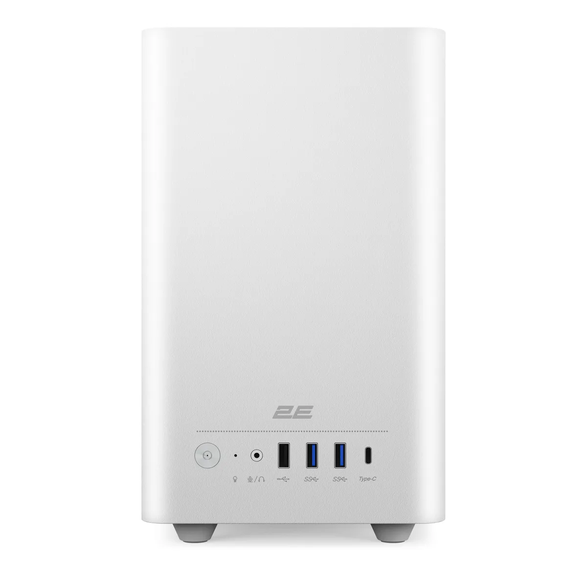 Корпус 2E Credo Metal V300W без БЖ, 2xUSB3.0, 1х USB 2.0, 1xUSB Type-C, 1x90мм, VGA 310мм, mATX, білий