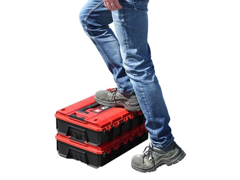 Кейс для инструмента Einhell E-Case SF, 131х444х33 см, с поролоновым вкладышем Grid Foam Set, пластиковый