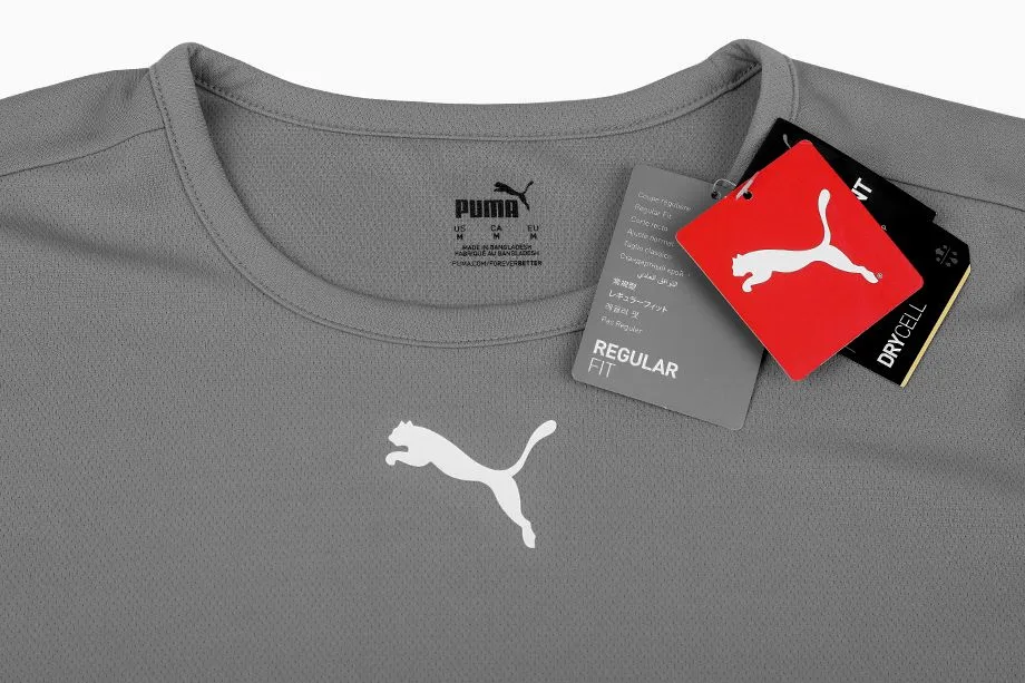 Футболка PUMA поліестер 164 см сірий дитячий