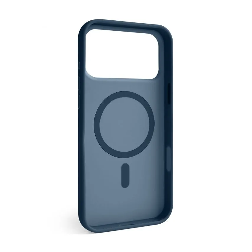 Чохол Soft Matte MagSafe TPU 17 Pro Max Синій