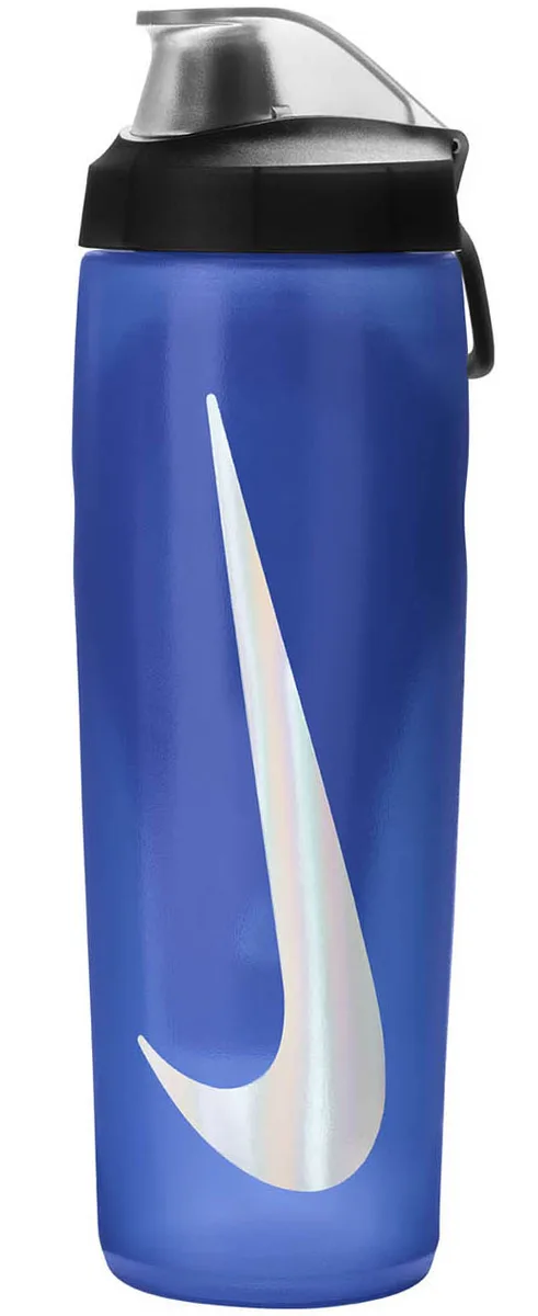 Пляшка Nike TPE 709 мл синя чорна срібляста