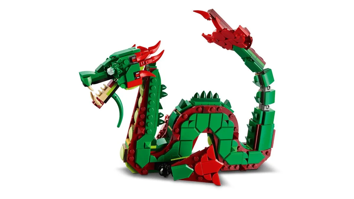Конструктор LEGO Creator 31161 9+ Середньовічний дракон різнокольоровий