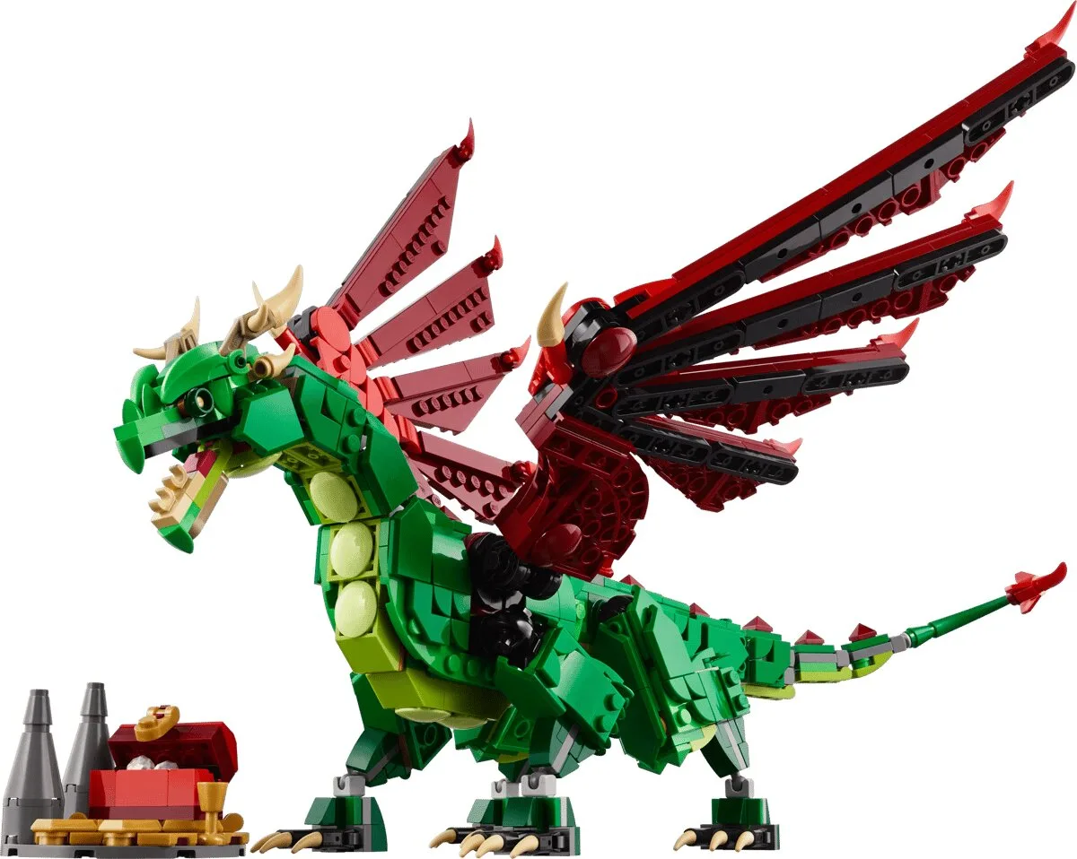 Конструктор LEGO Creator 31161 9+ Середньовічний дракон різнокольоровий