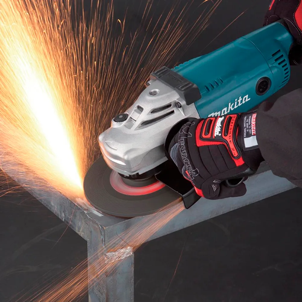 Шліфмашина кутова Makita 230мм 2200Вт для професійного використання болгарка з плавним пуском