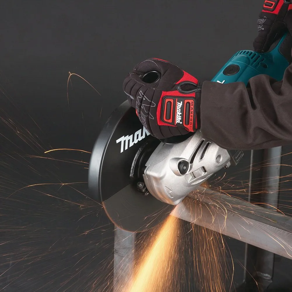 Шліфмашина кутова Makita 230мм 2200Вт для професійного використання болгарка з плавним пуском