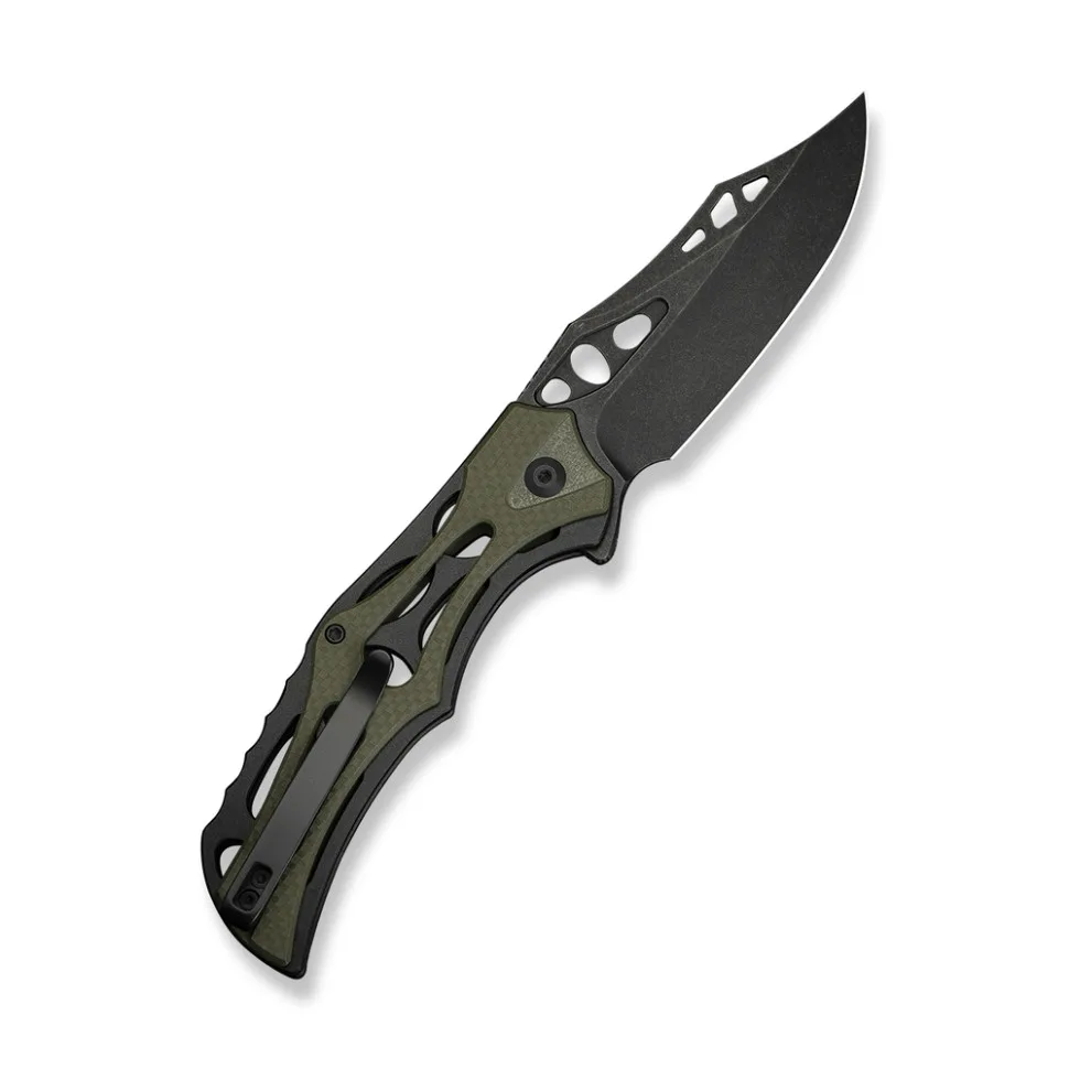 Нож складной Civivi Nitro-V 8,9 см алюминий G10 черный зеленый.