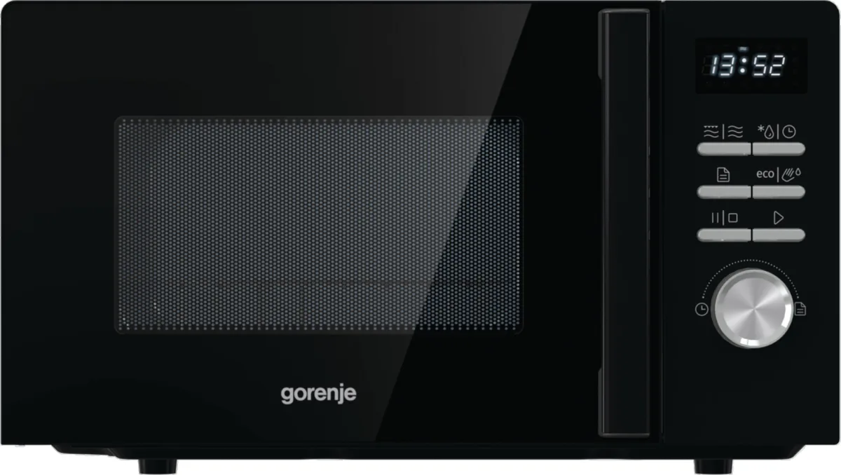 Мікрохвильова піч Gorenje з грилем 20 л 800 Вт Чорна