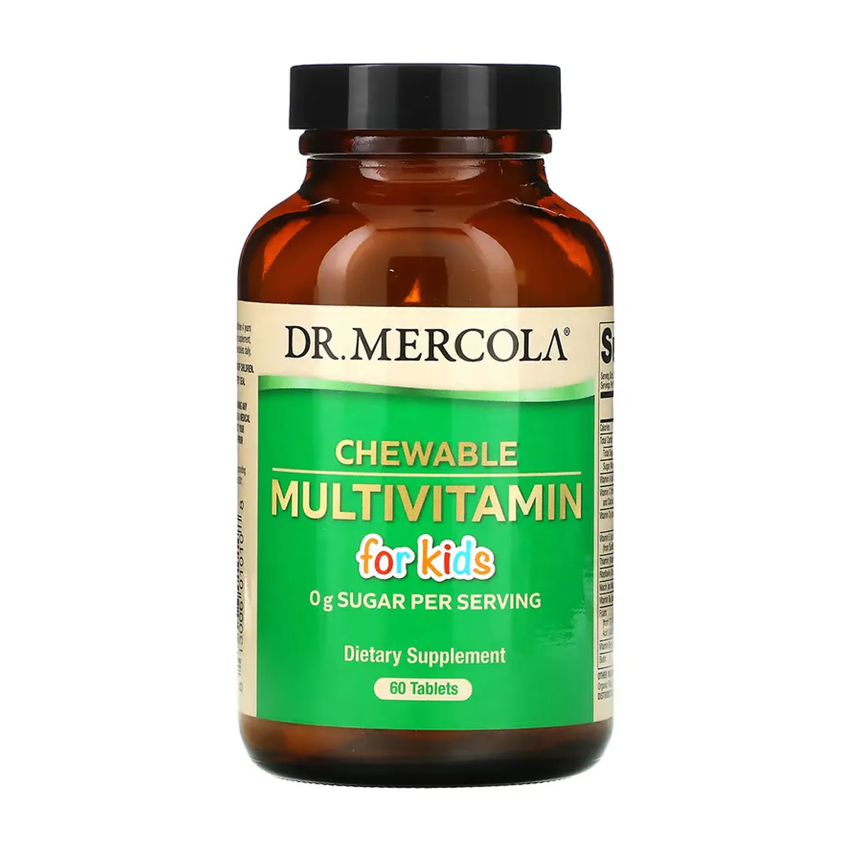 Жевательные мультивитамины для детей Dr Mercola 60 таблеток