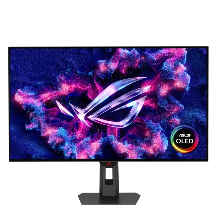 Монитор Asus 31.5" ROG Strix XG32UCWMG 2xHDMI, DP, USB-C, 3xUSB, OLED, 3840x2160, 240Гц, 0.03мс, DCI-P3 99%, FreeSync, HAS, HDR400