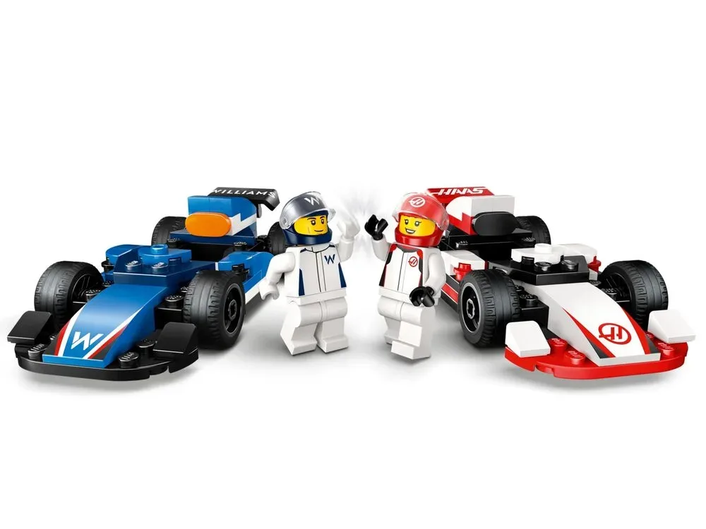 Конструктор LEGO City Автомобілі F1 пластикові різнокольорові для дітей від 4 років