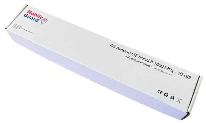 Спрямована антена Mobile Guard 4G LTE 1800 МГц 10 dBi 50 см алюміній