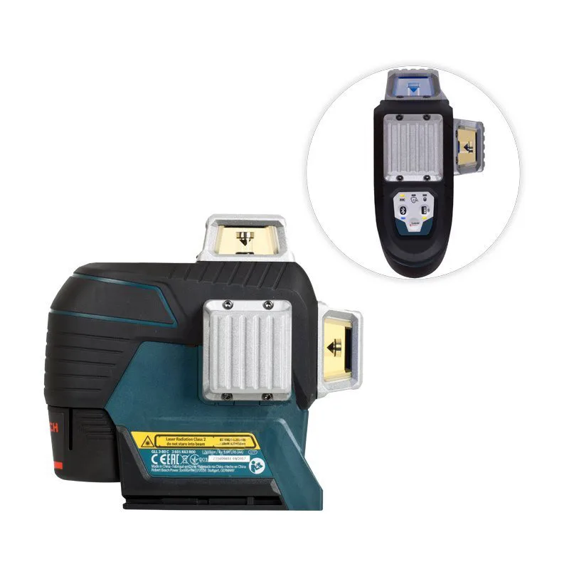 Лазерный нивелир Bosch Professional 12В красный луч до 24м/120м для строительства и ремонта уровень лазерный
