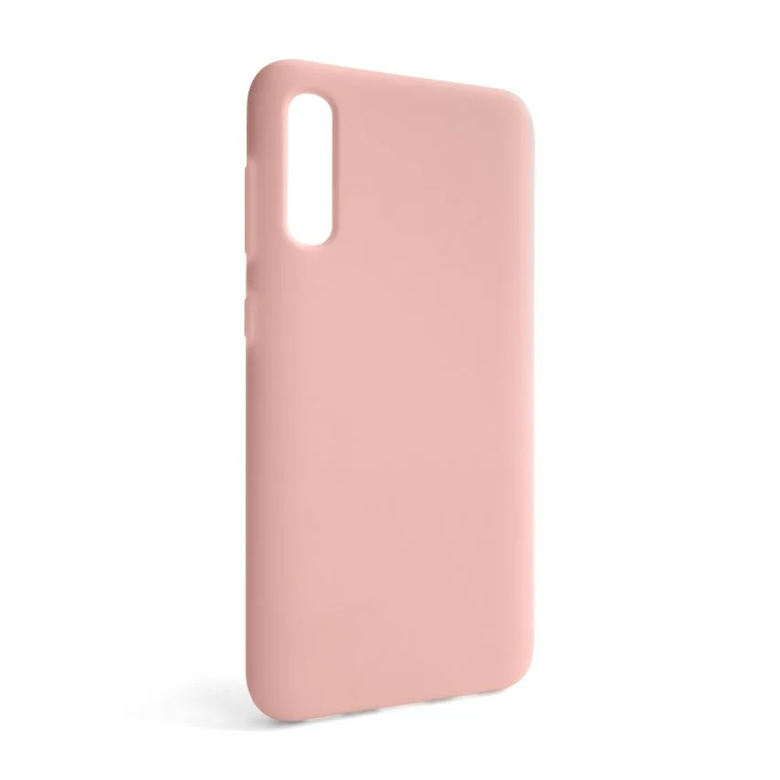 Чохол силіконовий для Samsung Galaxy A50/A505 2019  світло-рожевий