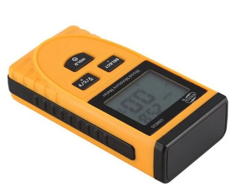 Безконтактний вологомір BENETECH GM630 0,5-79,5% 64х31х126 мм для деревини та будівельних матеріалів