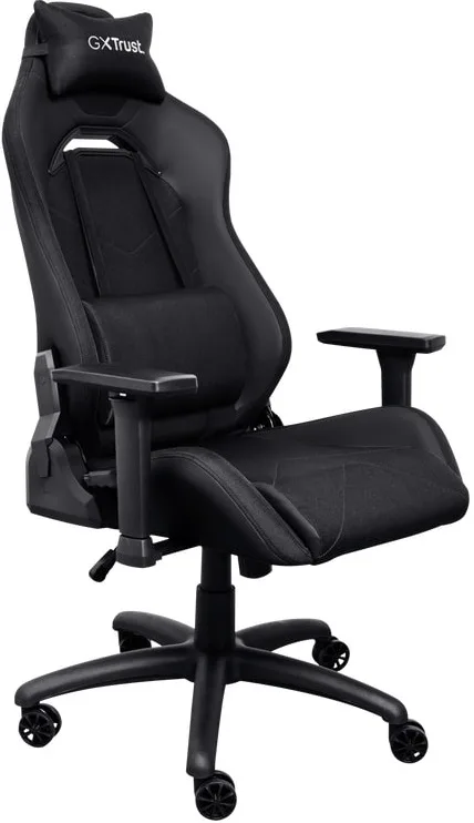 Крісло Trust GXT714 Ruya ECO, ПУ шкіра, 3D-Armrests, чорний