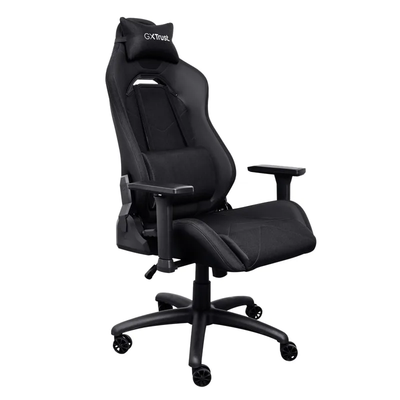Крісло Trust GXT714 Ruya ECO, ПУ шкіра, 3D-Armrests, чорний