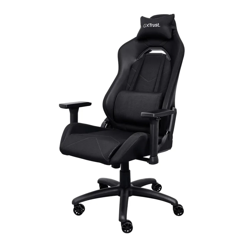 Крісло Trust GXT714 Ruya ECO, ПУ шкіра, 3D-Armrests, чорний