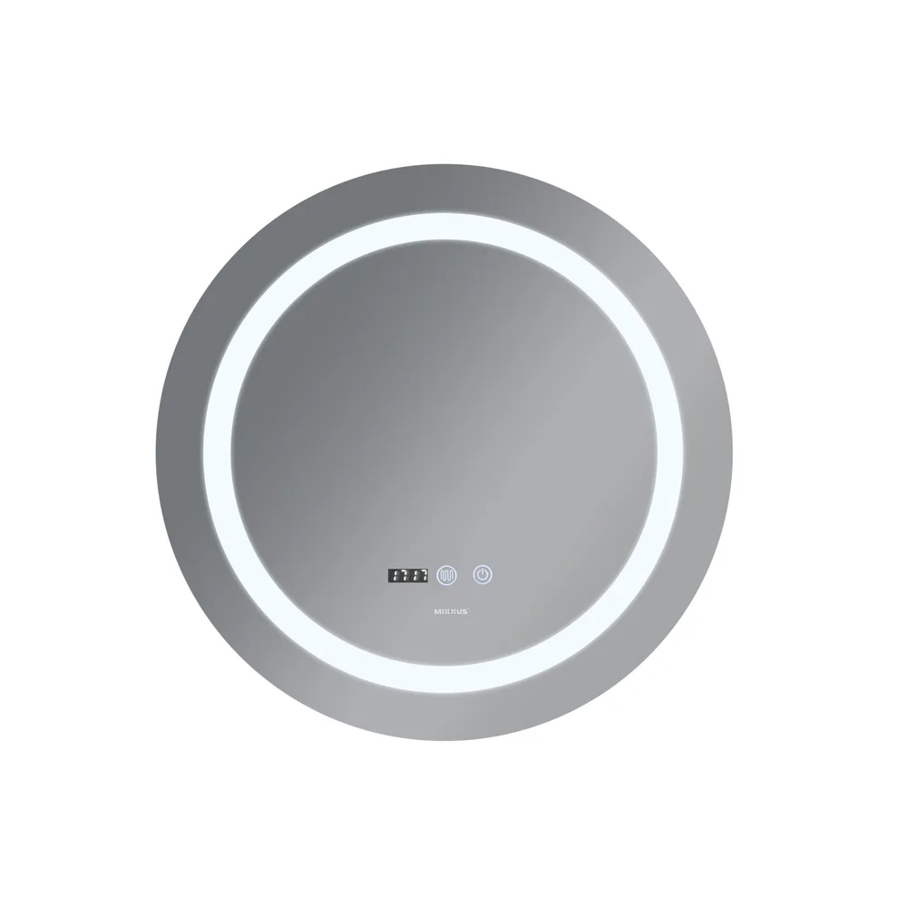 Дзеркало настінне з LED підсвічуванням MIXXUS PLAIN MC02-60 60 см безмідне скло