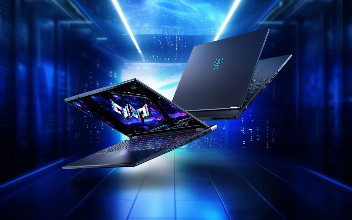 Ноутбук Acer игровой OLED 16 черный Intel Core U7 32GB SSD 1TB NVIDIA RTX 5060