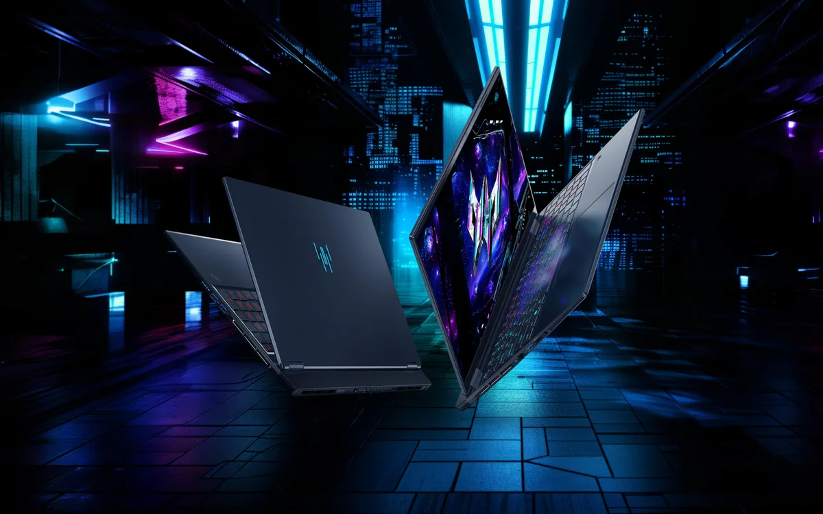 Ноутбук Acer игровой OLED 16 черный Intel Core U7 32GB SSD 1TB NVIDIA RTX 5060
