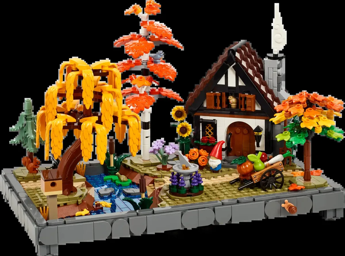 Конструктор LEGO Icons для дорослих 18+ Осінній сад різнокольоровий