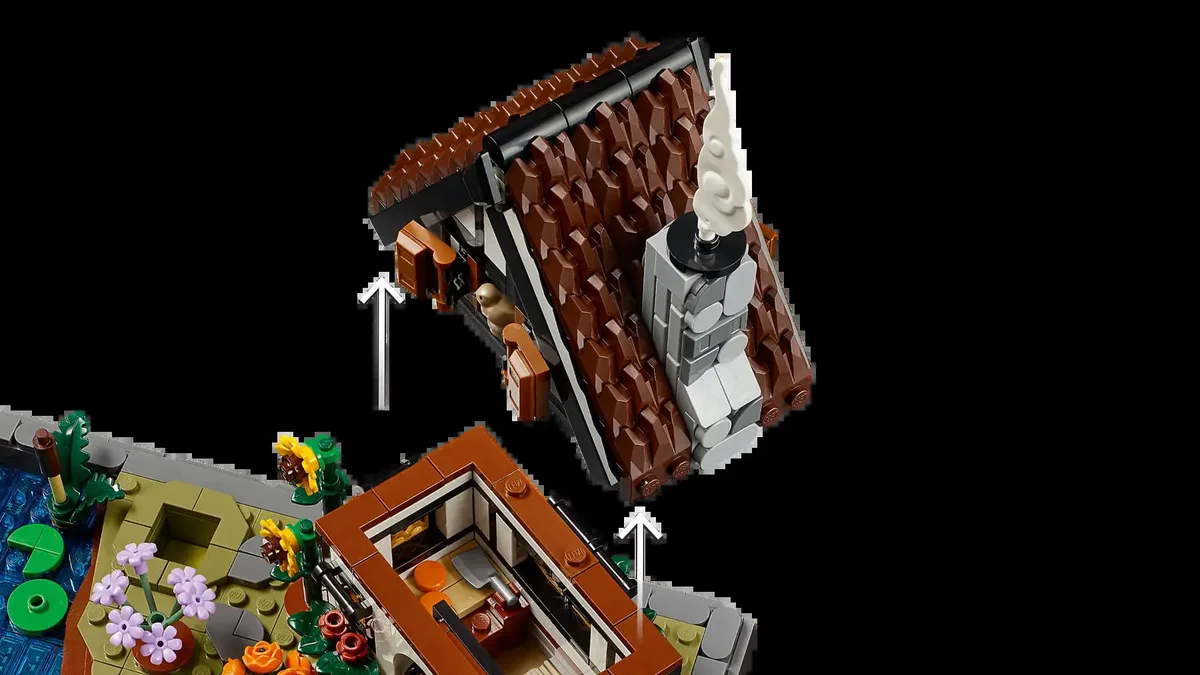 Конструктор LEGO Icons для дорослих 18+ Осінній сад різнокольоровий