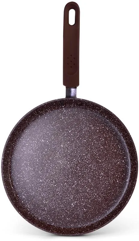Сковорода млинна Fissman Smoky Stone 20 см антипригарна для яєчні та омлетів